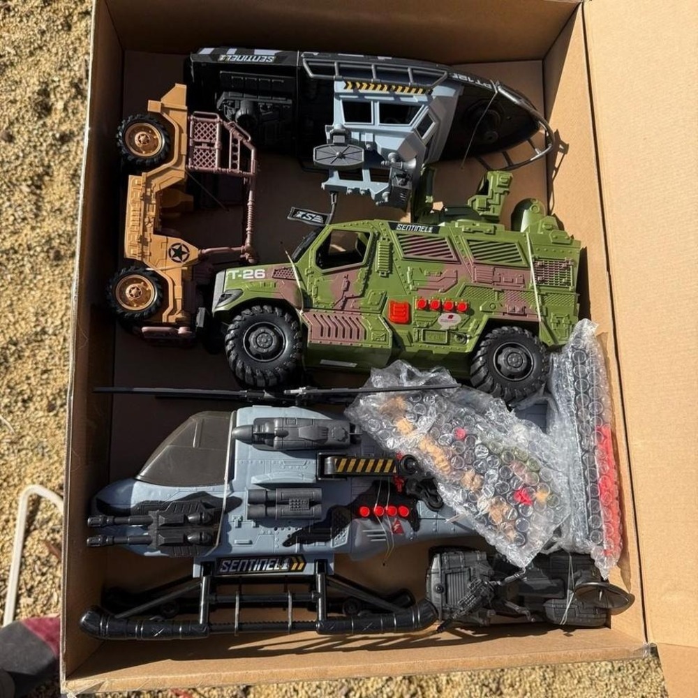True Heroes Sentinel 1 Military Vehicle Set TOYS R US Exclusive New In Box